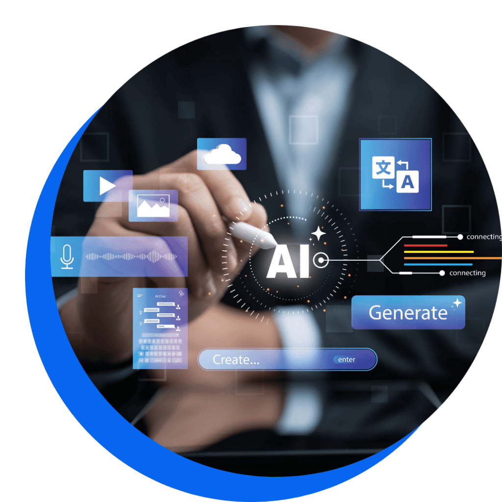 Artificial intelligence - its visualisation of how it works in practice in CX.