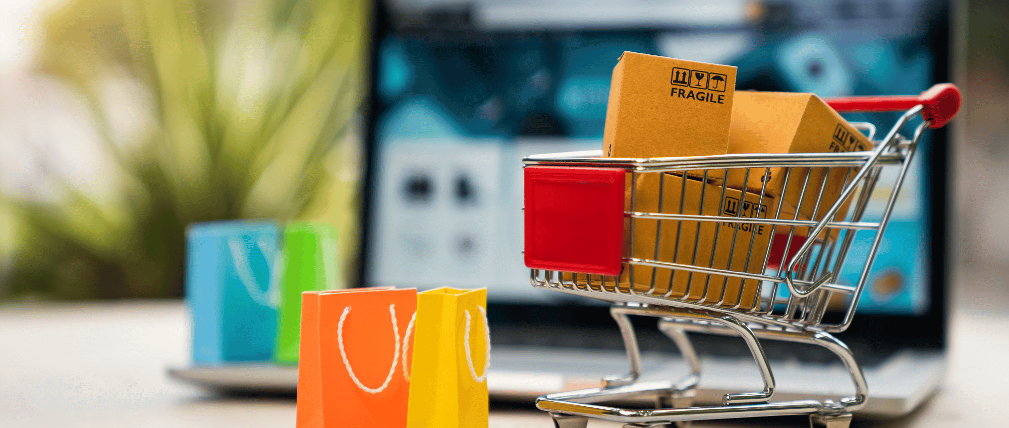 A picture of e-commerce retail customer journey. From click to retention and loyalty.