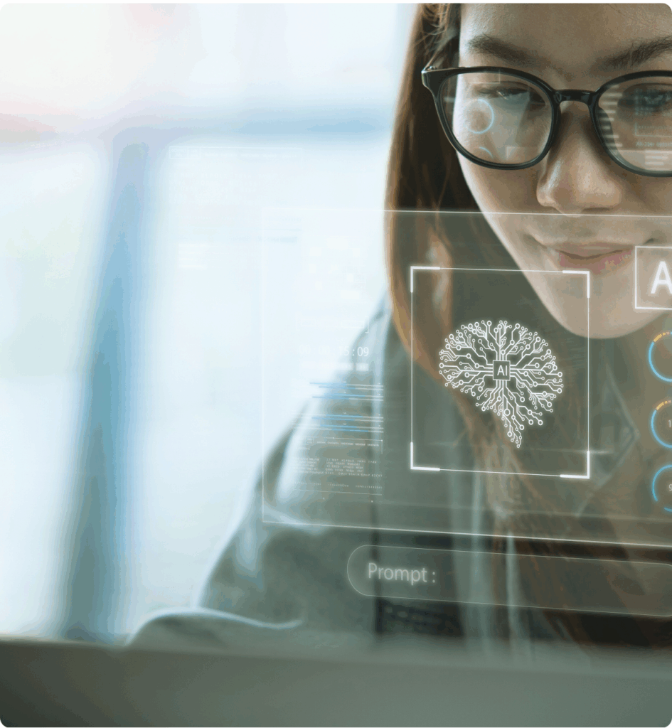 Presenting a meticulous work of a human annotator working with raw data for AI training.