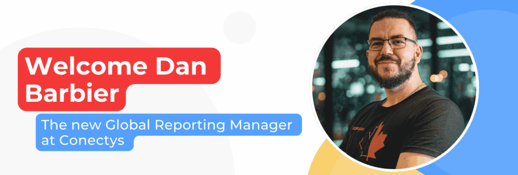 Picture of Dan Barbier, new Conectys' Global Reporting Manager.