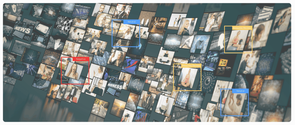 Illustration: A critical role of data labelling and annotation in ai-based content moderation services.