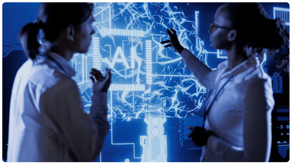 Data labeling outsourcing specialists working together.