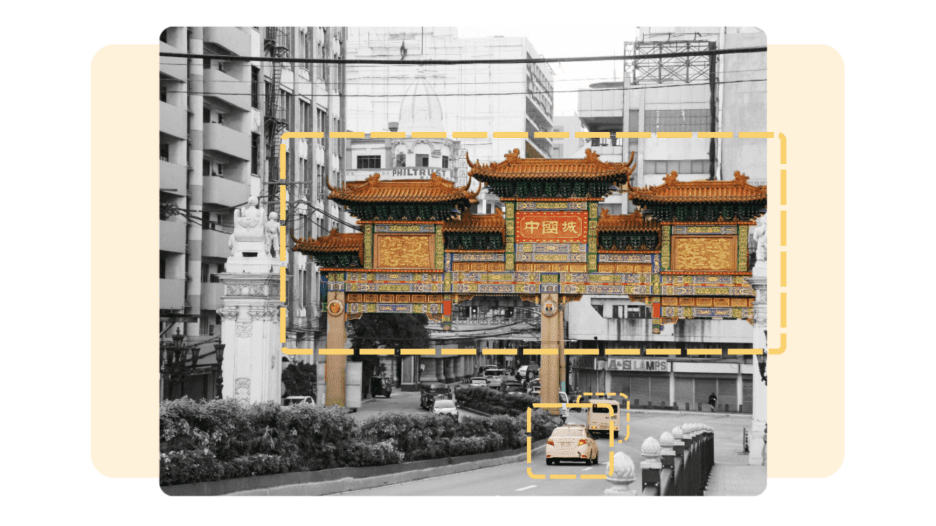 Data labeling outsourcing in action: illustration.