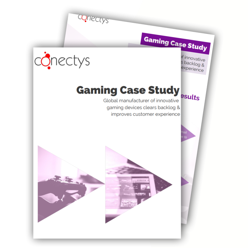 Global manufacturer of innovative gaming devices clears backlog & improves customer experience