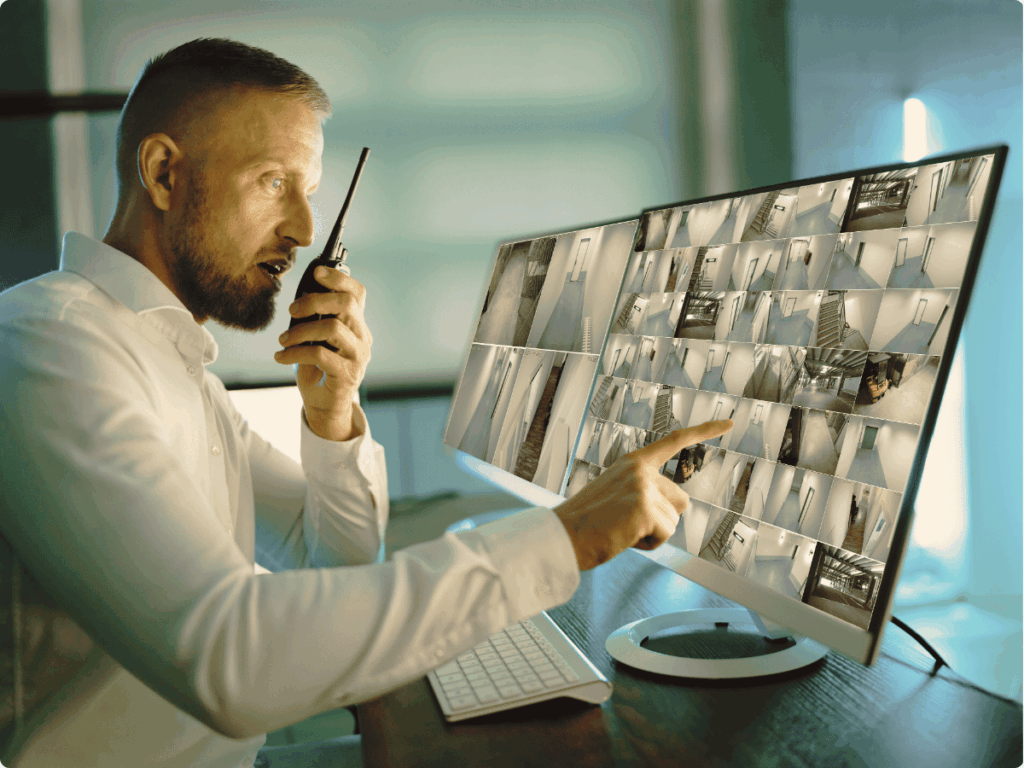 An image showing the process of mental health monitoring within the content moderation outsourcing team.