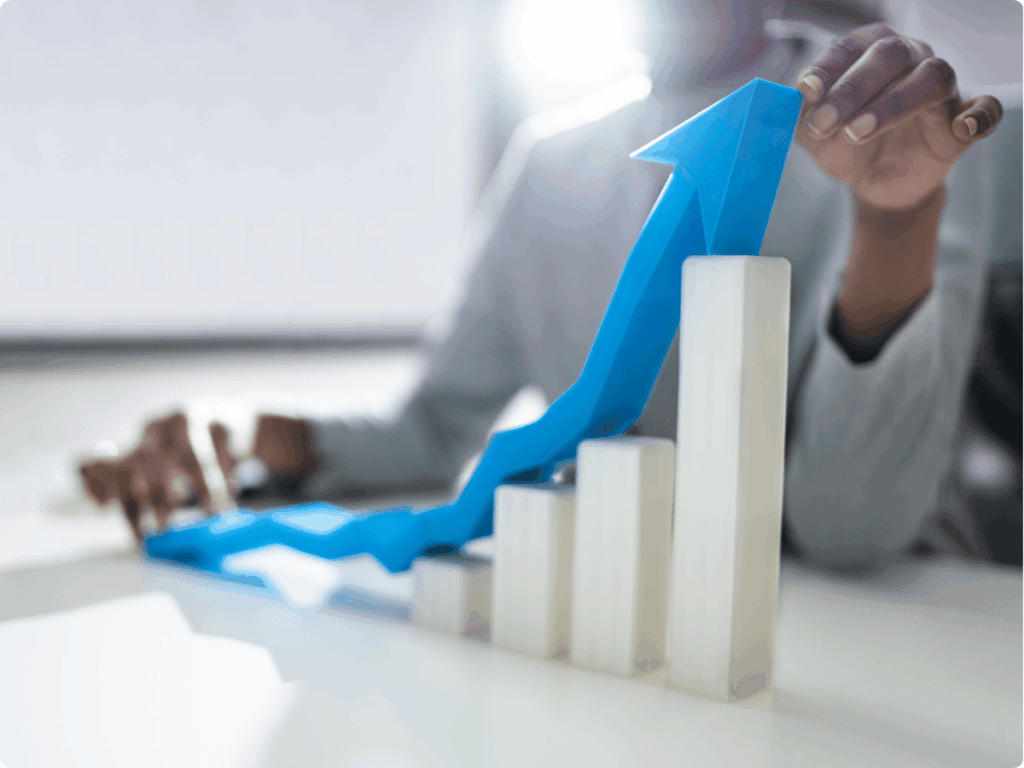 A picture illustrating business growth.