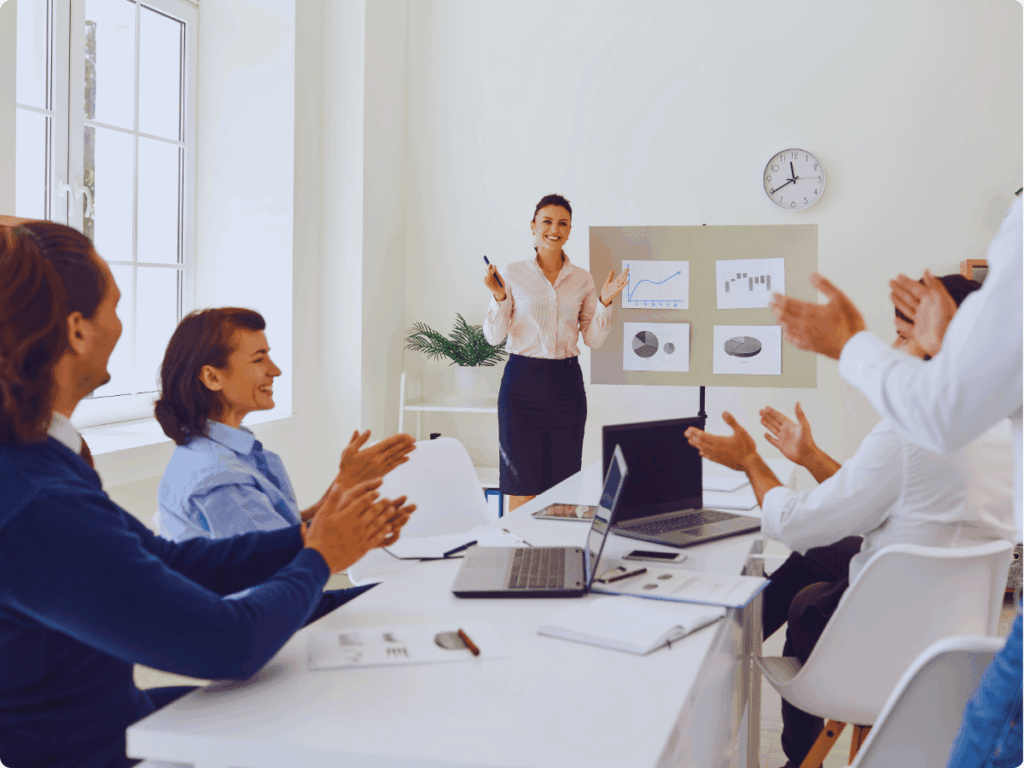 A picture illustrating business meeting related to technical support outsourcing models.