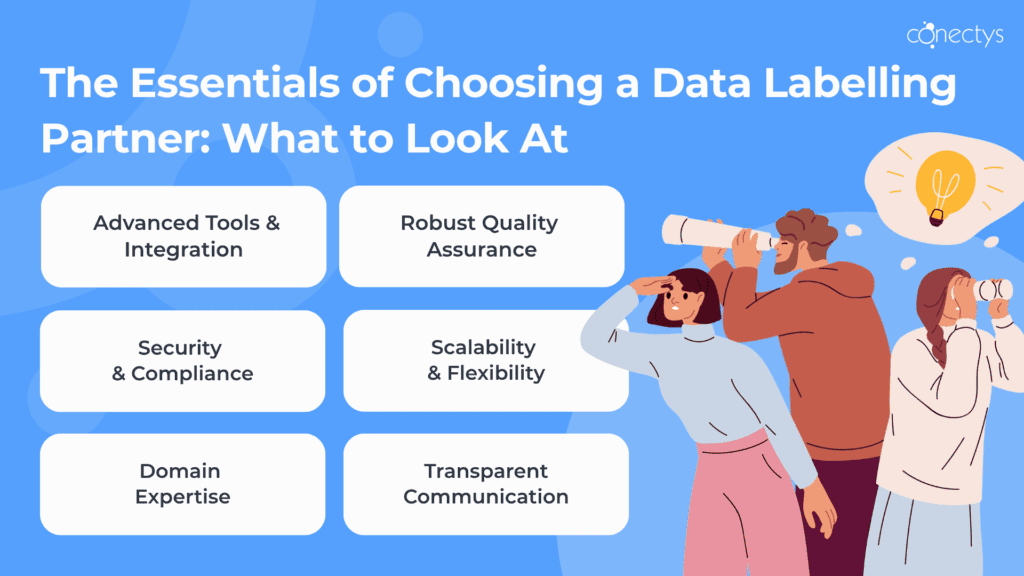 How to select the right data labeling outsourcing firm - illustrative tips.